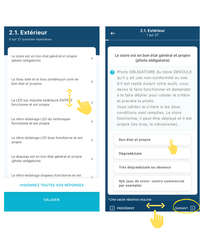 Auto-évaluation simple